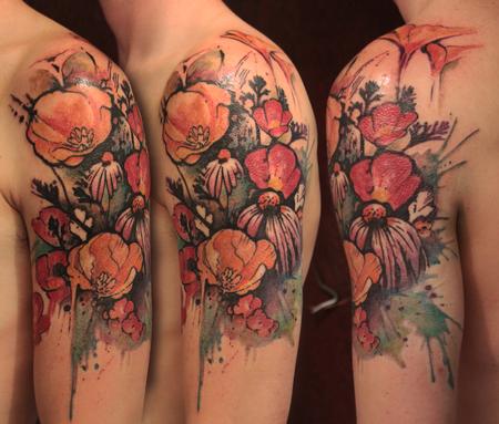 Tattoos - Flowers And Mess - 69106